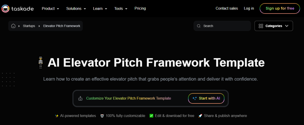 image Startup stories, Business guides & Marketing | Codeventures Blog Free AI Elevator Pitch Generator Tools in 2025